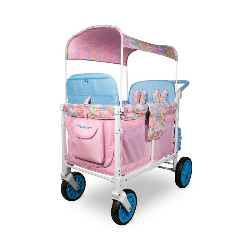 WonderFold Open Box W4 Petal Pop Stroller Wagon (Final Sale) Best Buy