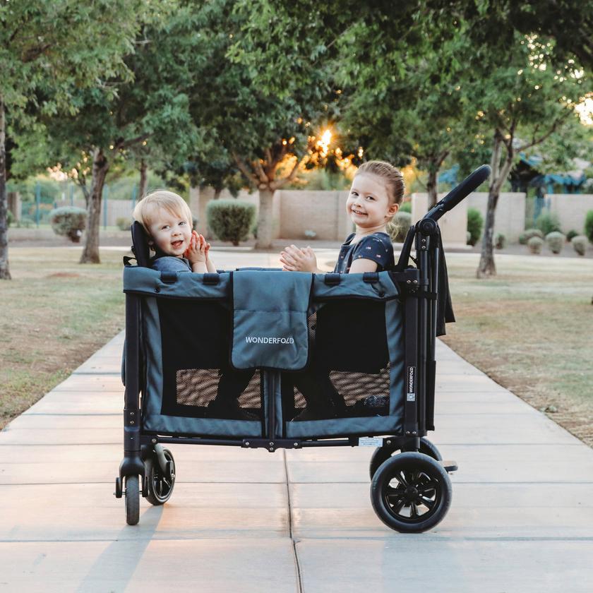 WonderFold W2 Original+ Double Stroller Wagon (2 Seater) Best Seller