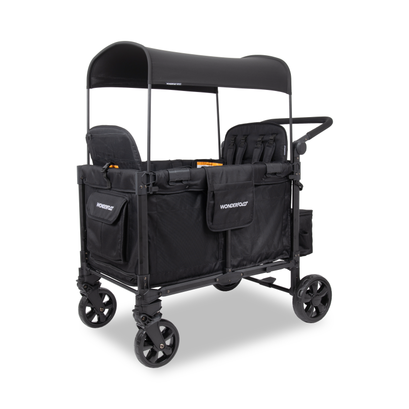 WonderFold W4 Elite Pro Quad Stroller Wagon (4 Seater) High Quality