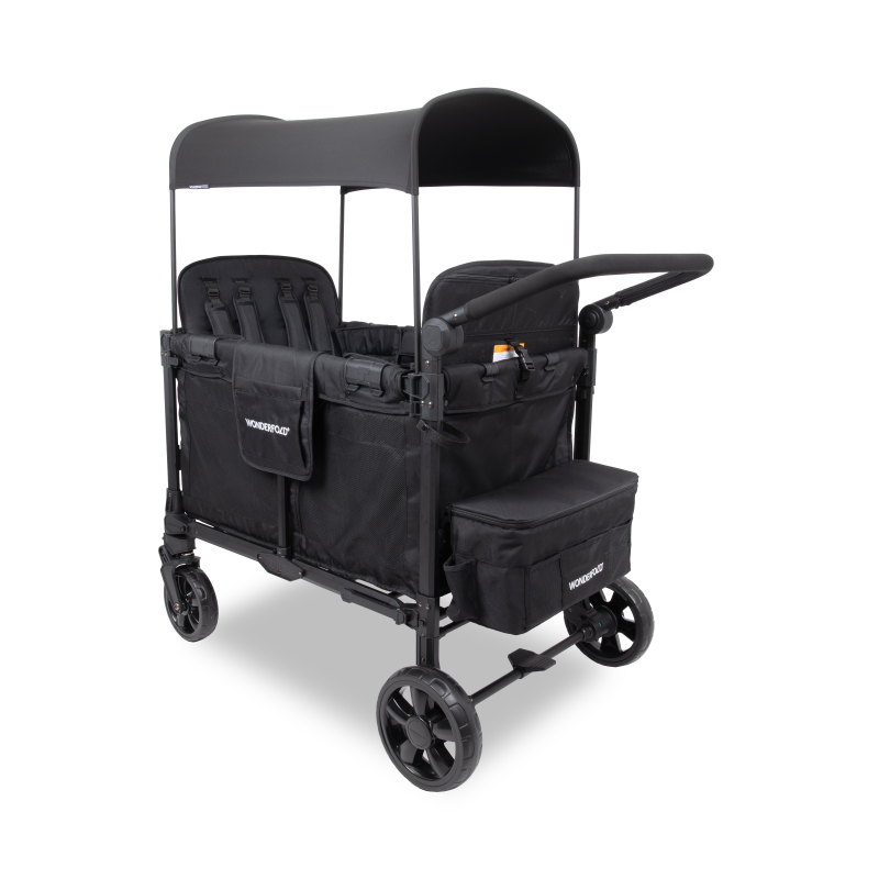 WonderFold W4 Elite Pro Quad Stroller Wagon (4 Seater) High Quality