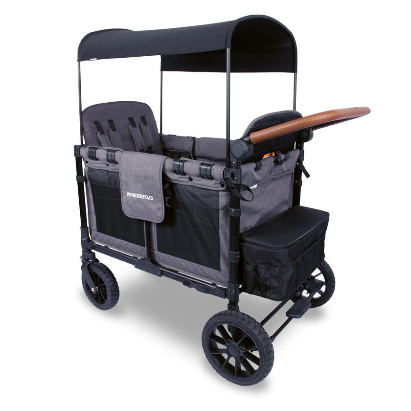 WonderFold W4 Luxe Quad Stroller Wagon (4 Seater) New Arrival