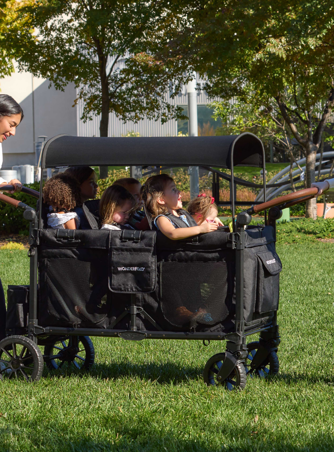 WonderFold W6 Luxe Pro Stroller Wagon On Sale